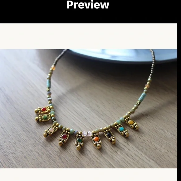 ❤️❤️❤️New Handmade Necklace ! Stunning ! New❤️❤️❤️ - Picture 3 of 8